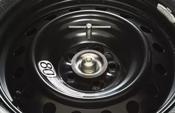 Spare Wheel Locker