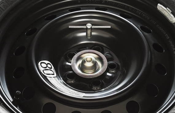 Spare Wheel Locker
